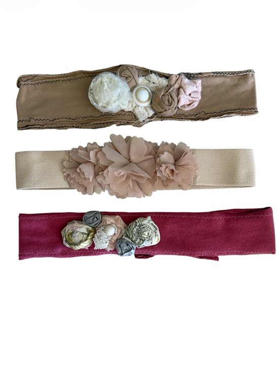 Accessories - 3 creative stretch belts